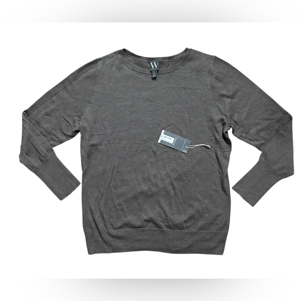 Worthington Women’s Long Sleeve Blouse Size XL Grey Color